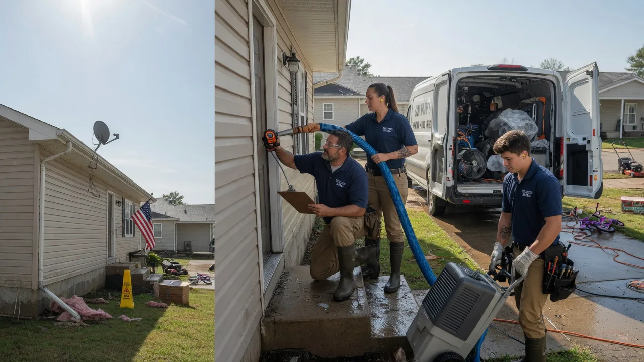 Ceiling Water Damage Restoration in Ely, IA near me