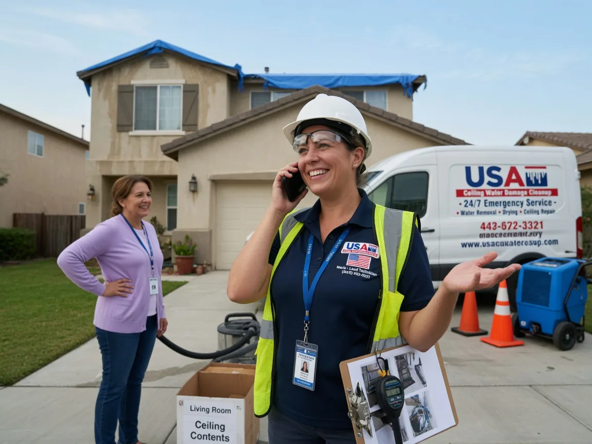 Ceiling Water Damage Restoration Ely, IA FAQs